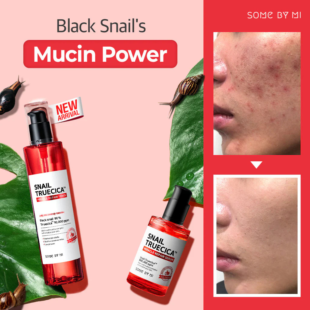 SOMEBYMI Snail Truecica Miracle Repair Toner + Serum Set