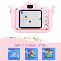 Camera Toys Digital Video Camcorder Camera With Cartoon Soft Silicone Cover