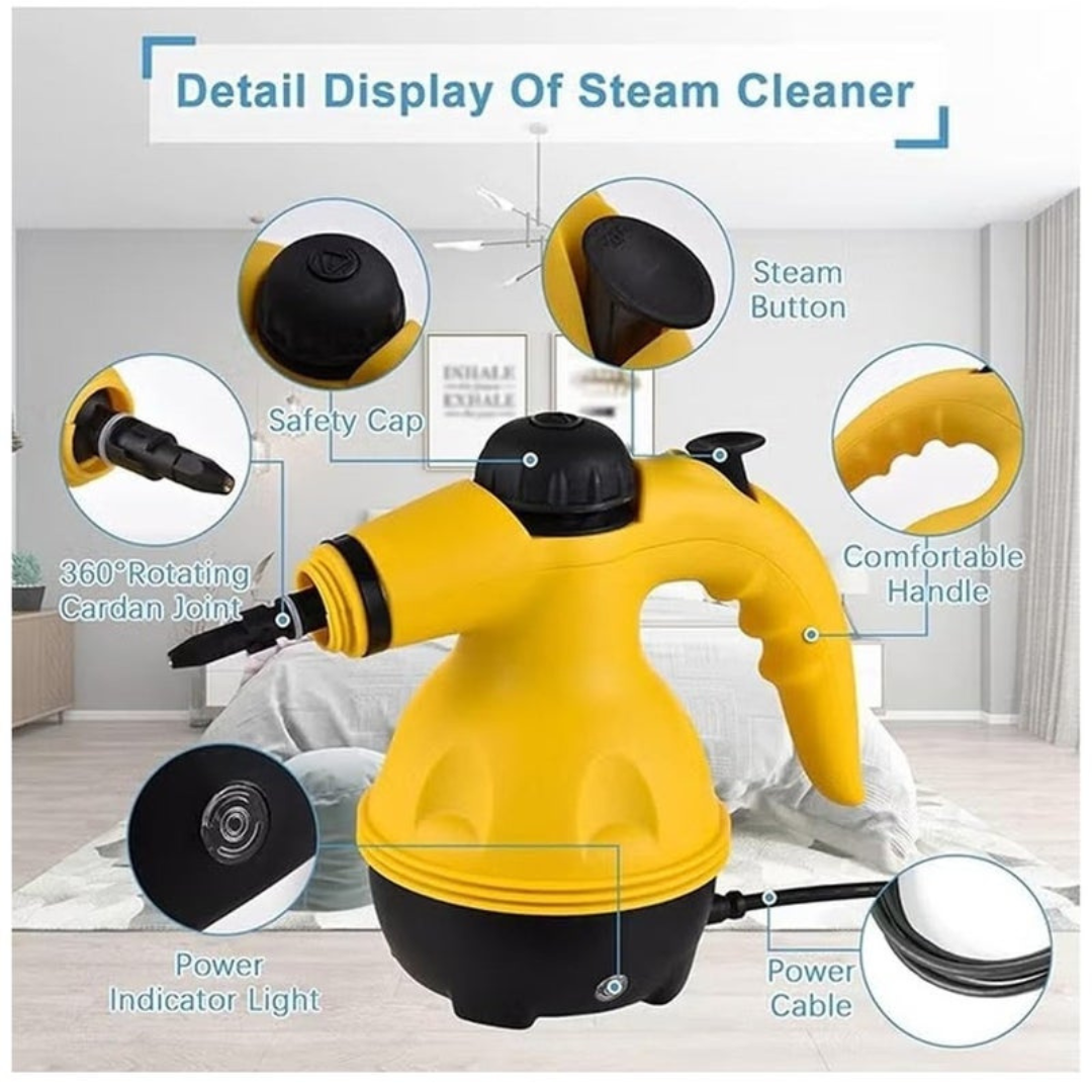Denx High Pressure Steam Cleaner, Portable Handheld Steam Cleaner