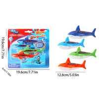 Diving, Swimming Pool Toys, Underwater Play Pool Party, Dive Torpedo Bandits Pool Toys, Underwater Throwing Diving Stick, Diving sharks, Water Games Training Gift for Boys and Girls