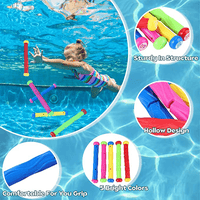 Diving, Swimming Pool Toys, Underwater Play Pool Party, Dive Torpedo Bandits Pool Toys, Underwater Throwing Diving Stick, Diving sharks, Water Games Training Gift for Boys and Girls