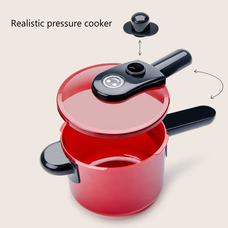 Kitchen Toys Set For Kids Girl Cooking Baby Cutting Fruit Cooking Kitchen Utensils