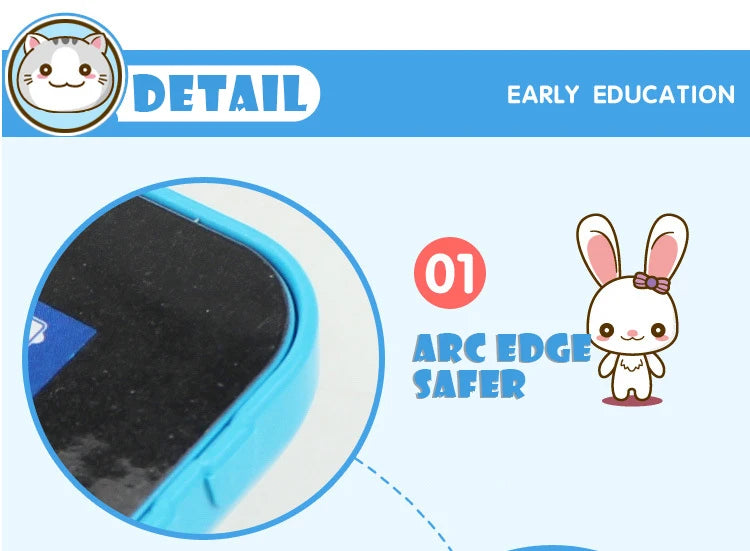 Kids Tablet Story English Learning Machine Toys Touch Song Music Game