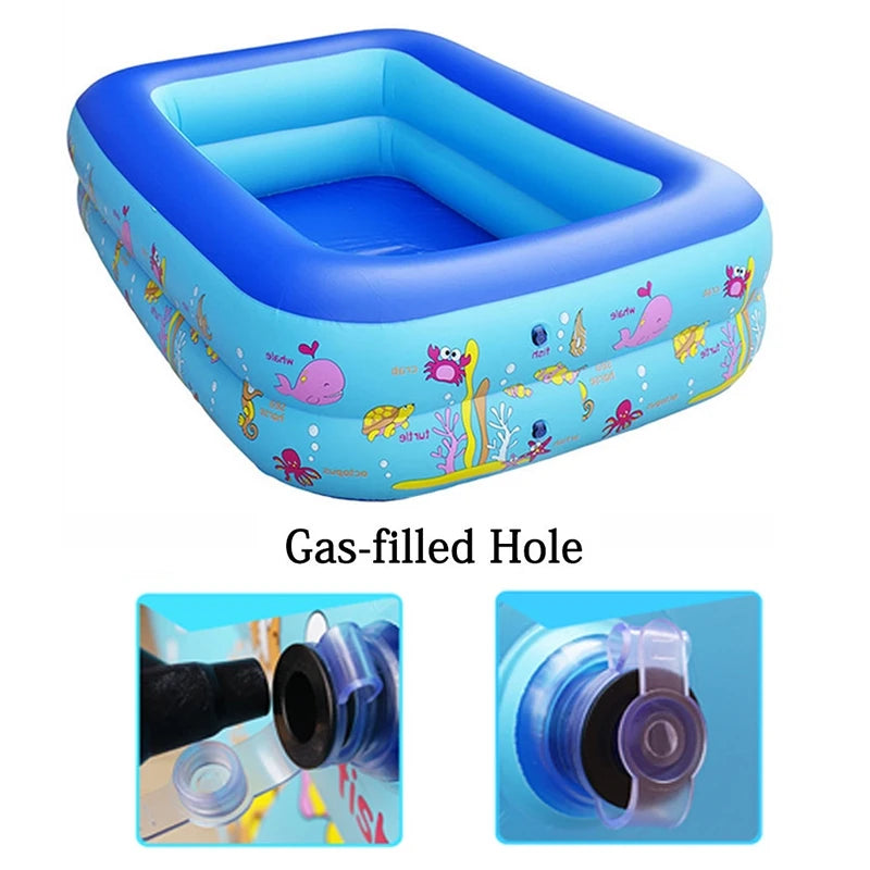 Children's Swimming Pool Inflatable Garden Kids Baby Bath Bathtub