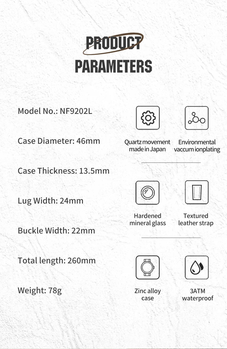 NAVIFORCE Top Luxury Brand Sports Watch Men Fashion Casual Quartz Wristwatch Male Date Waterproof Leather Analog Clock