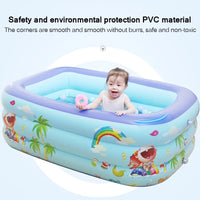 Children's Swimming Pool Inflatable Garden Kids Baby Bath Bathtub