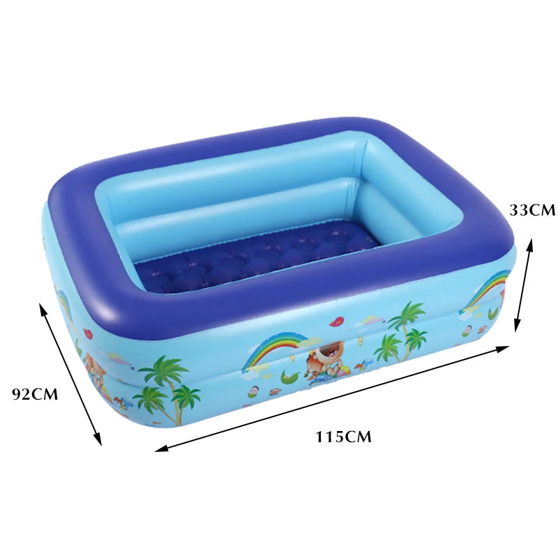 Children's Swimming Pool Inflatable Garden Kids Baby Bath Bathtub