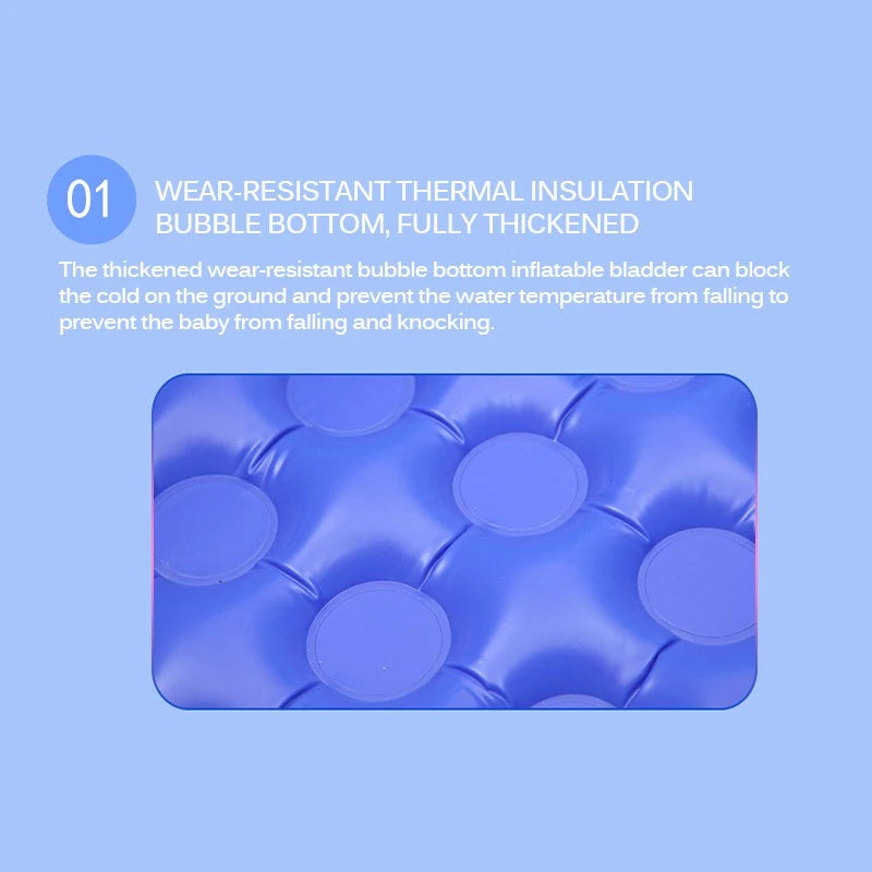 Children's Swimming Pool Inflatable Garden Kids Baby Bath Bathtub