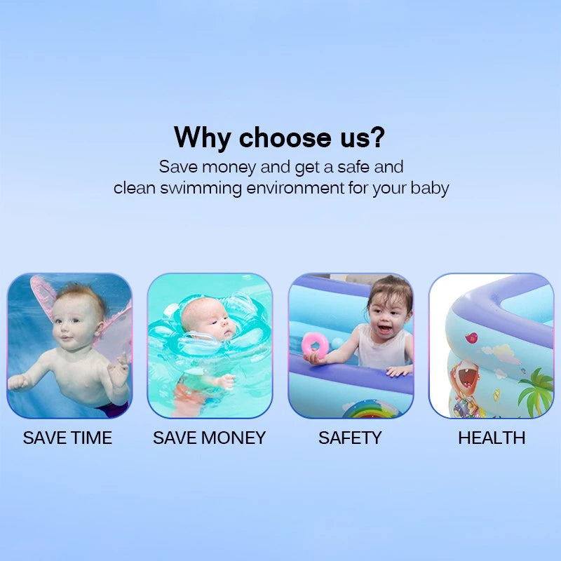 Children's Swimming Pool Inflatable Garden Kids Baby Bath Bathtub