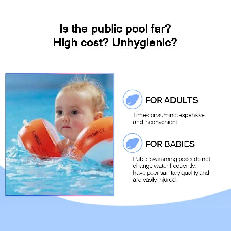 Children's Swimming Pool Inflatable Garden Kids Baby Bath Bathtub