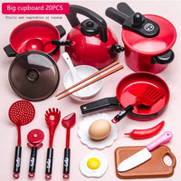 Kitchen Toys Set For Kids Girl Cooking Baby Cutting Fruit Cooking Kitchen Utensils