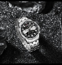 Men's Watches NAVIFORCE Original Trend Brand LCD Display Analog Digital Quartz Man Clock 30m Waterproof Luminous Male Wristwatch