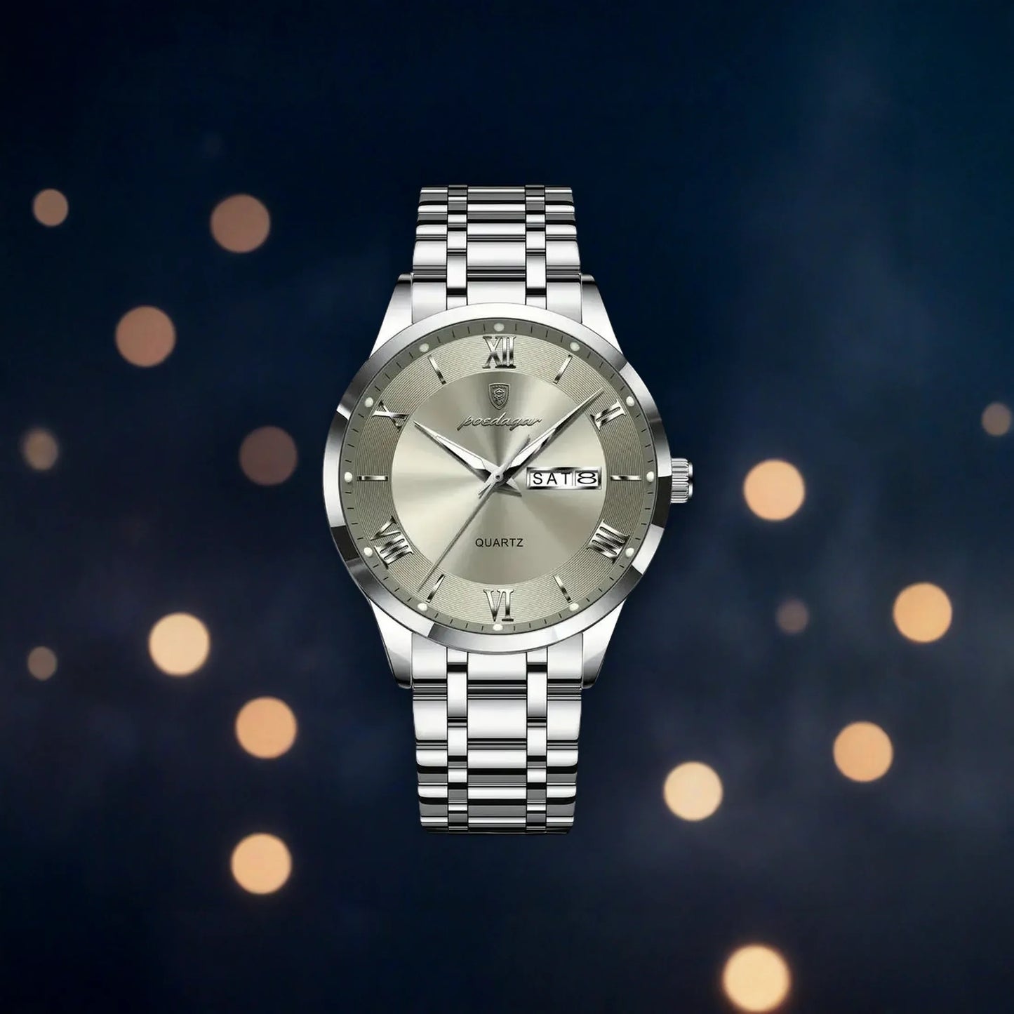 Steel Belt Men's Watch