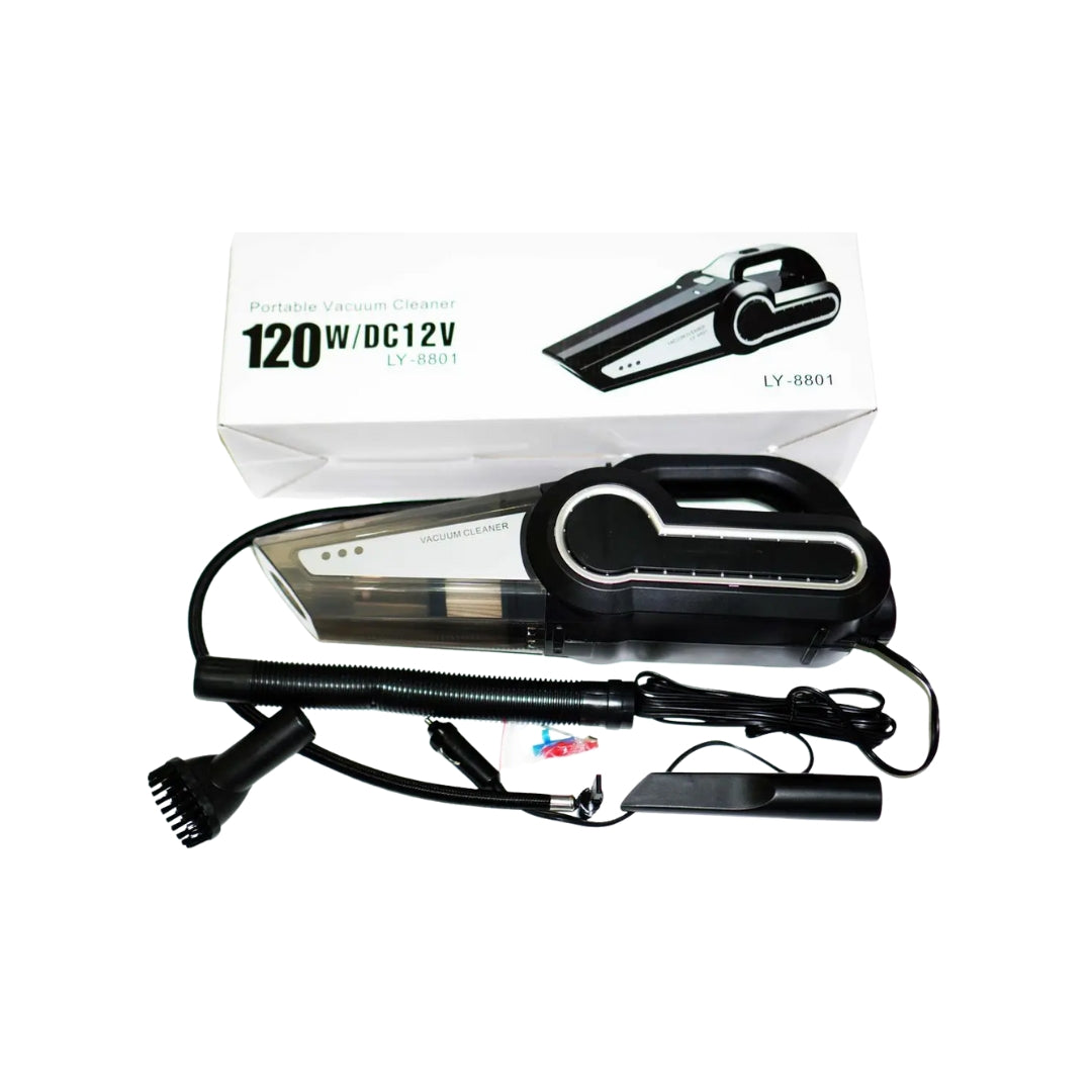 Portable Car Vacuum Cleaner 120W DC 12V – Model LY-8801