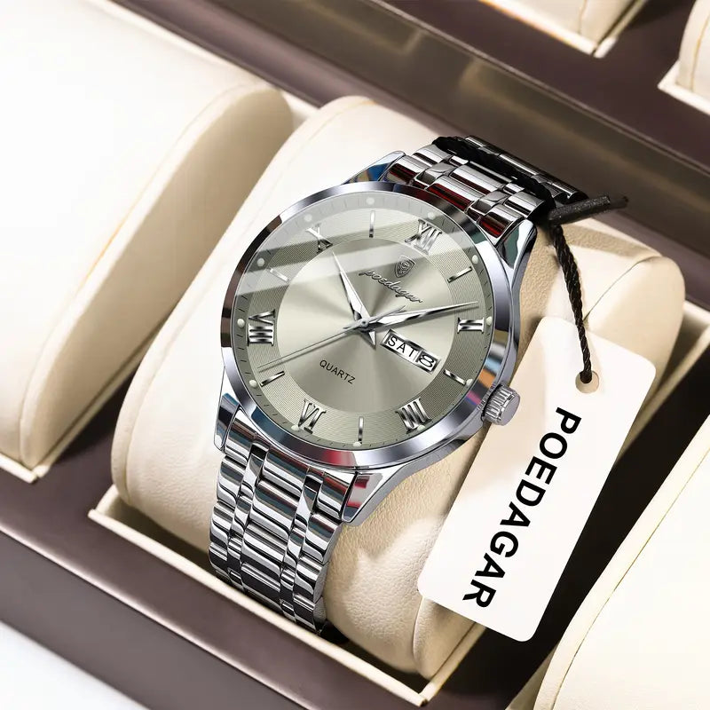 Steel Belt Men's Watch