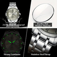 Steel Belt Men's Watch