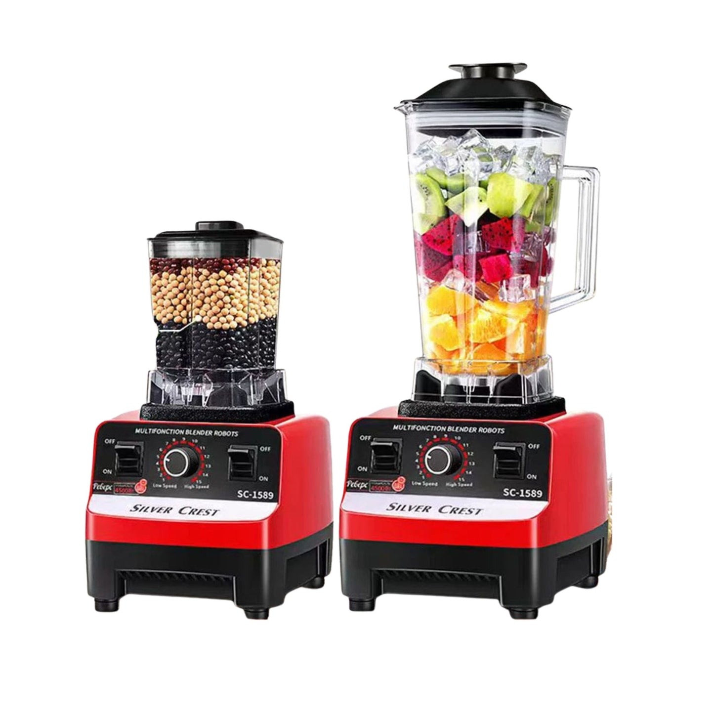 HEAVY DUTY BLENDER MIXER JUICER DOUBLE JUG