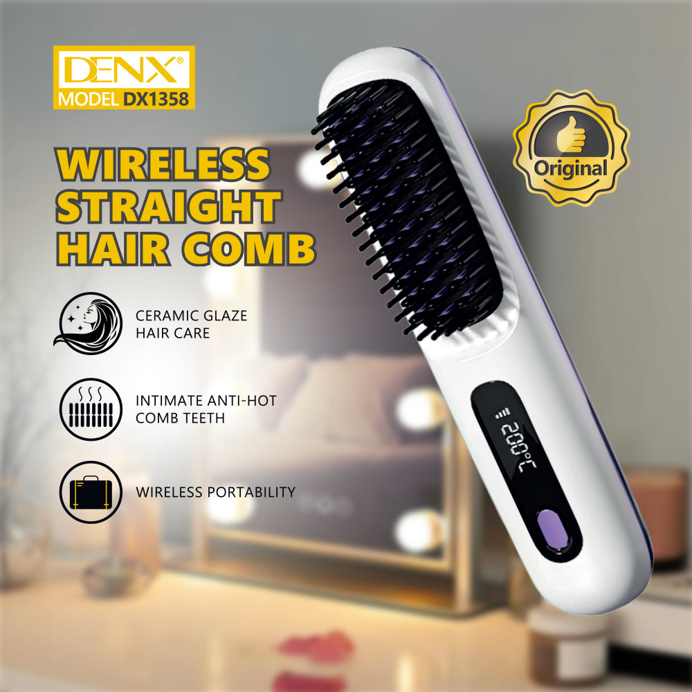 DX1357 - Wireless straight hair comb
